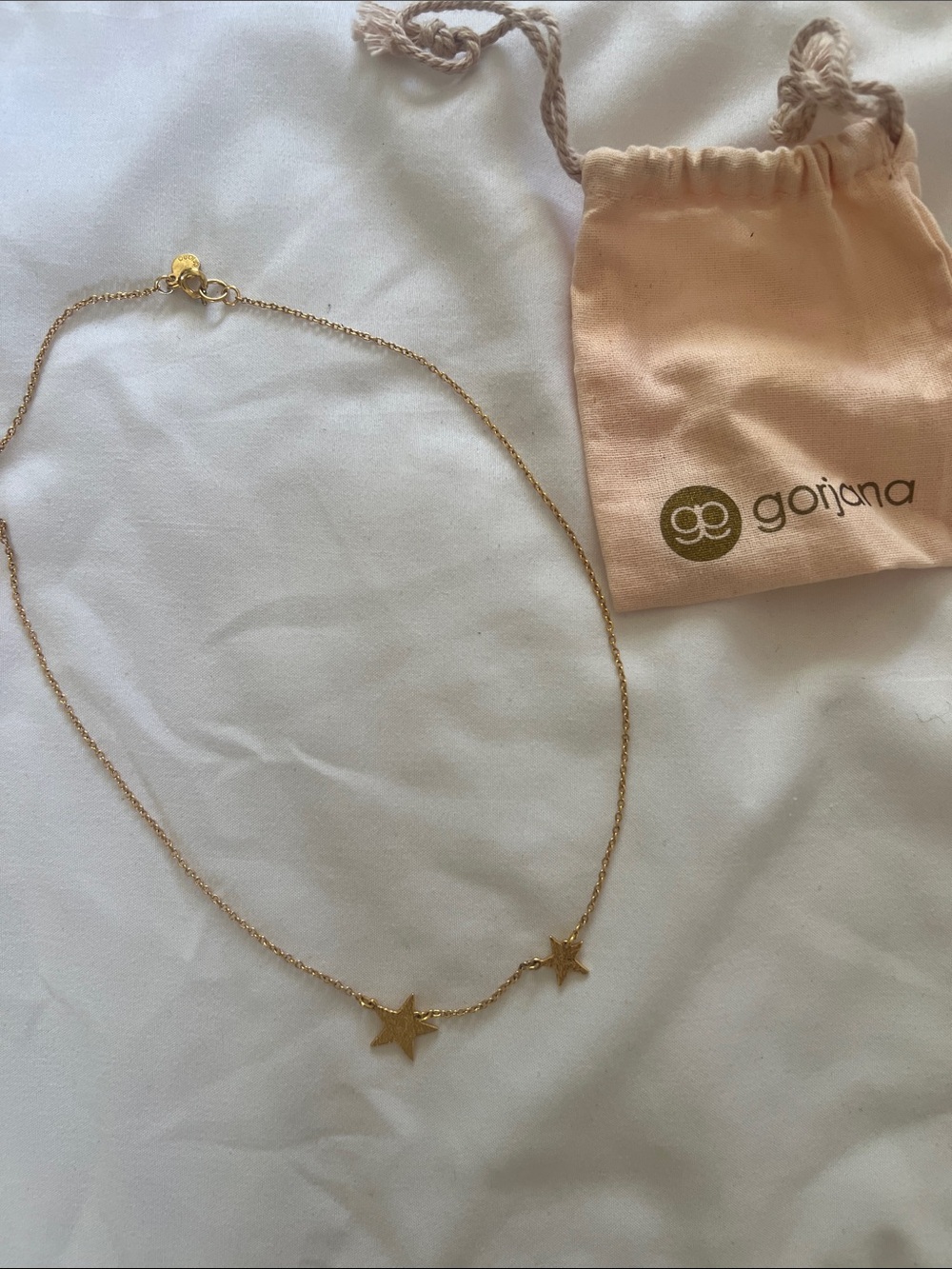 Gorjana Gold Double Star Necklace